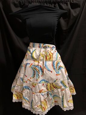Free Assembly Tiered Skirt